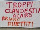 Cairo, nuovo striscione di protesta contro il sindaco Briano (FOTO) Cairo, nuovo striscione di protesta contro il sindaco Briano (FOTO)