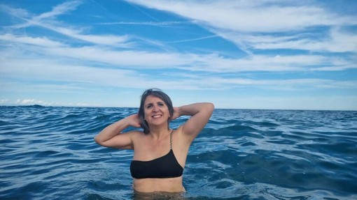 Un bagno a Laigueglia Un bagno a Laigueglia