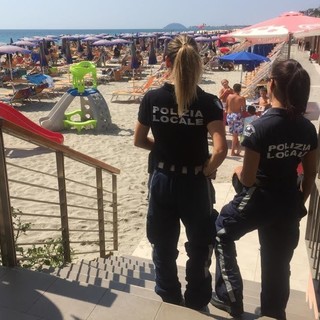 "Spiagge Sicure" a Ceriale: controlli a tappetto della polizia locale