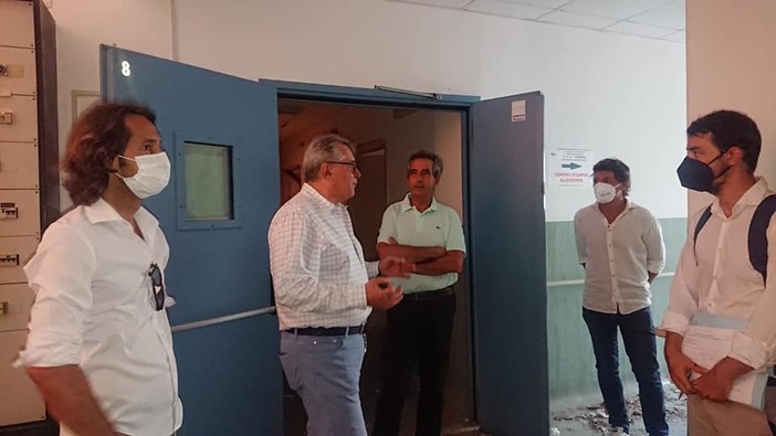 Varazze, sopralluogo nell'ex ospedale S. Maria in Bethlem. Consigliere Bozzano: "Deve essere recuperato e utilizzato in ambito socio sanitario"