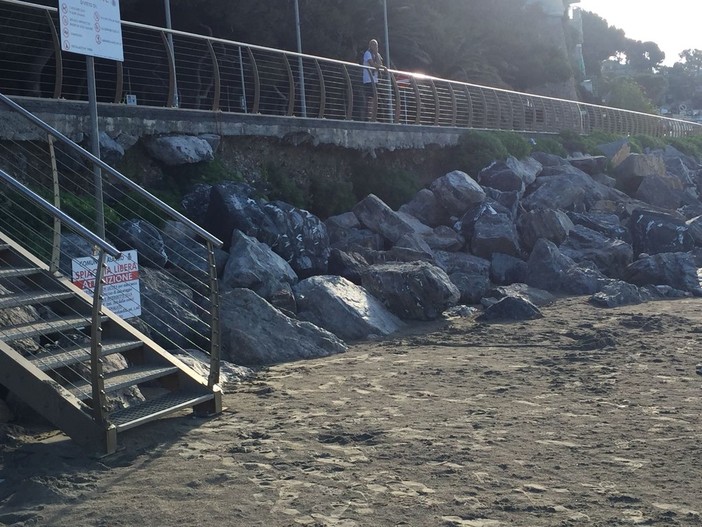 Alassio: iniziano i lavori di messa in sicurezza di passeggiata Cadorna