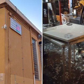 Spaccata nel Bar Monique a Savona, l'assessore Pasquali: "Le telecamere ci sono e sono funzionanti"