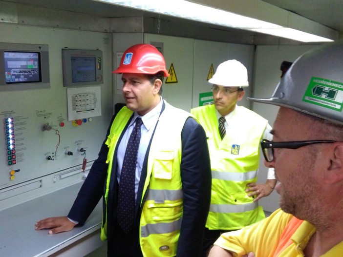 Savona, sopralluogo di Regione e Anas nei cantieri dell'Aurelia Bis: riprendono i lavori Savona, sopralluogo di Regione e Anas nei cantieri dell'Aurelia Bis: riprendono i lavori