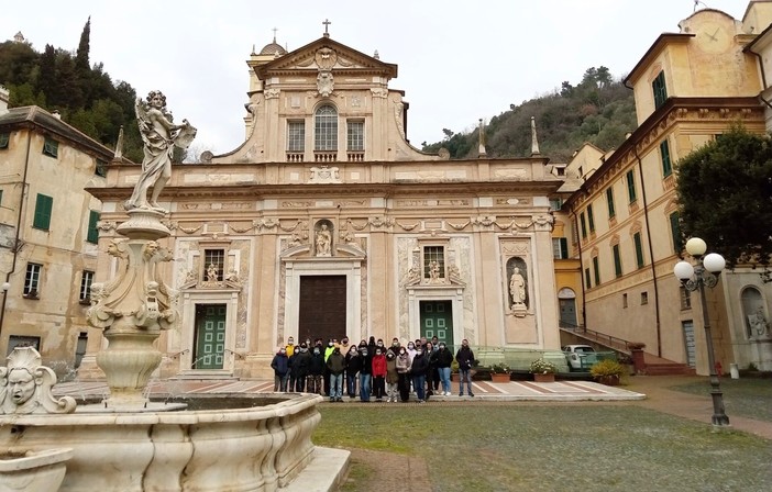 Festa patronale Savona, il corso serale del "Boselli Alberti" visita il Santuario di Nostra Signora della Misericordia