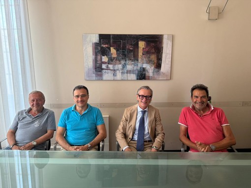 Albenga, il sindaco Tomatis incontra il nuovo presidente della Lega Navale e una delegazione del direttivo
