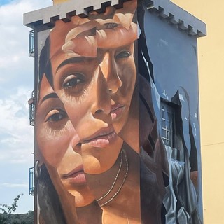 Una nuova opera nel museo a cielo aperto di Bragno: sono le "Riflessioni Frammentate" di SKANN