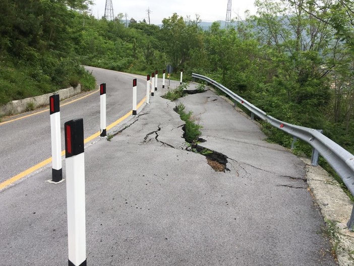 Frane e strade dissestate, in Provincia è emergenza. Il Presidente Olivieri: "Creeremo una task force" (VIDEOINTERVISTA)