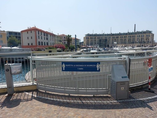 Savona, riapre il ponte della Darsena: consentito nuovamente il passaggio pedonale Savona, riapre il ponte della Darsena: consentito nuovamente il passaggio pedonale