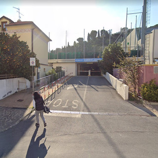 L'ingresso dell'Alassio Stadio Park (foto da Google Maps)