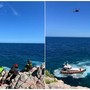 Capo Noli, si tuffano in mare e restano bloccati sugli scogli, interviene il Soccorso alpino Capo Noli, si tuffano in mare e restano bloccati sugli scogli, interviene il Soccorso alpino