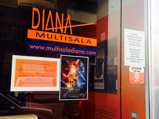 A Savona è caccia ai biglietti per Star Wars VII: prevendite al Cinema Diana A Savona è caccia ai biglietti per Star Wars VII: prevendite al Cinema Diana