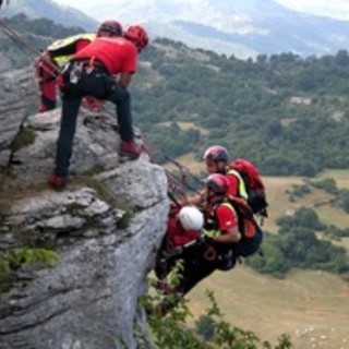Scalatore ferito nel finalese: intervento dei soccorsi