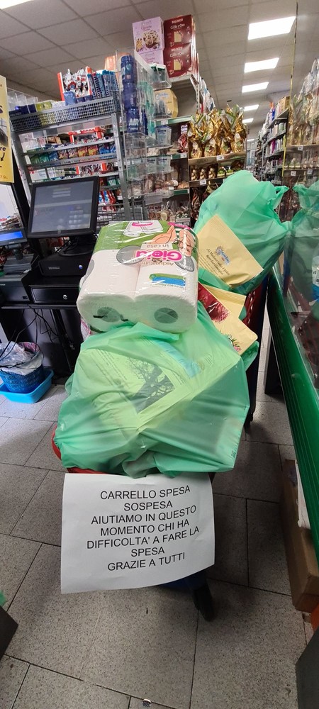 A Loano nasce il "carrello della spesa sospeso" per i meno fortunati A Loano nasce il "carrello della spesa sospeso" per i meno fortunati