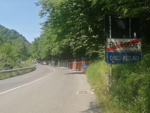 Orco Feglino, avviato il cantiere per la messa in sicurezza del versante a monte della Sp27