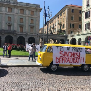 Sciopero Tpl, i lavoratori scendono in piazza. Pasa (CGIL): "In mezzo ai cittadini per tenerli informati"