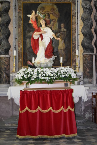 Segno in festa per la patrona Santa Margherita