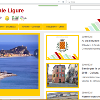 Finale Ligure 2.0: operativo il nuovo sito del Comune, più attuale e user-friendly