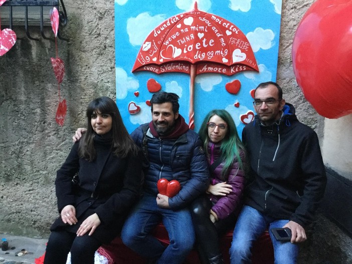 Albissola Marina celebra l'amore e gli innamorati nel giorno di San Valentino Albissola Marina celebra l'amore e gli innamorati nel giorno di San Valentino
