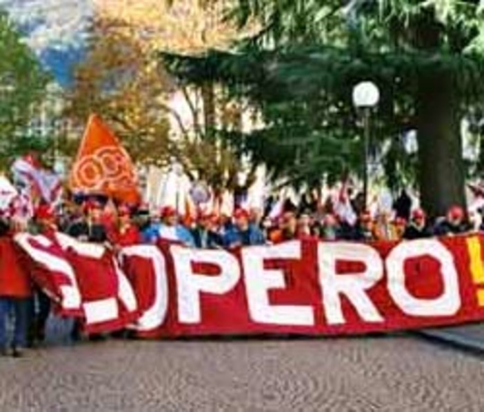 Indetto dai Cobas per il 28 gennaio lo sciopero generale