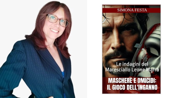 Simona Festa firma un nuovo libro ambientato a Savona: è il giallo “Maschere e omicidi: il gioco dell'inganno”