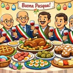 Il pranzo è servito: cosa mangiano i sindaci della Val Bormida a Pasqua