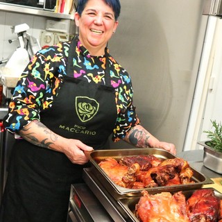 La chef Tiziana Piras