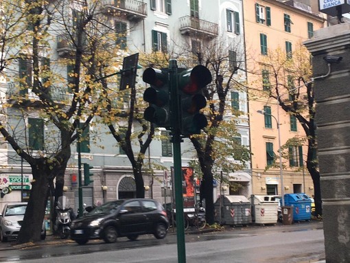 Savona, semafori di corso Mazzini: lavori notturni per la sostituzione delle centraline
