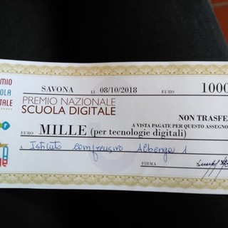Grazie al progetto degli alunni della 3C, i ragazzi del Comprensivo I di Albenga vincono il concorso scuola digitale