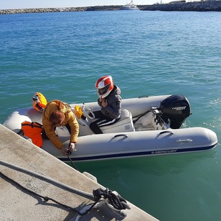Borghetto, gli studenti delle scuole a bordo dei gommoni sportivi