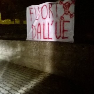 Immigrazione e Brexit italiana: striscioni di protesta in Val Bormida (FOTO)