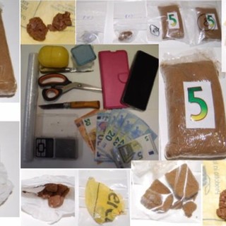 Savona, la Polizia di Stato sequestra un etto e mezzo di droga: due arresti