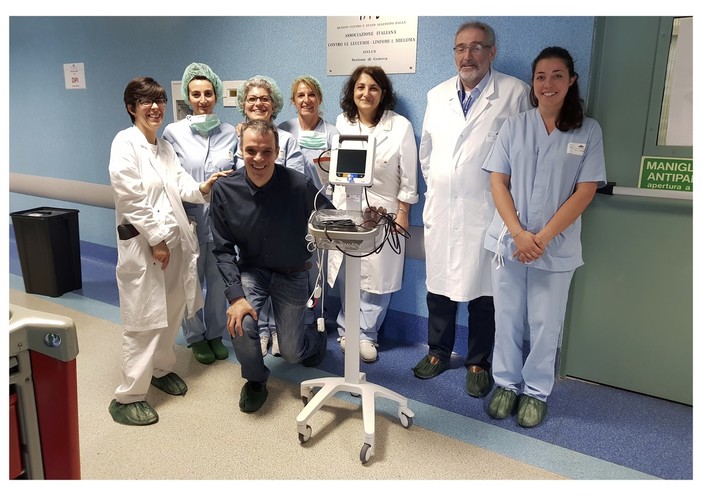 L'associazione "Giacomo Sintini" e il runner pietrese Maurizio Romeo al fianco del policlinico San Martino di Genova