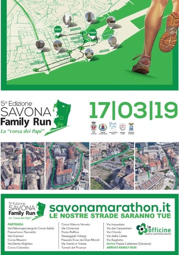 A passeggio per una domenica diversa con la propria famiglia: via alla camminata di 5 km della Family Run Savona