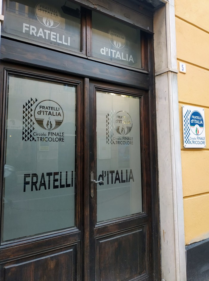 Finale, anche il circolo locale di Fratelli d'Italia favorevole al ritorno della vigilanza privata: "Aumenterebbe la percezione di sicurezza" Finale, anche il circolo locale di Fratelli d'Italia favorevole al ritorno della vigilanza privata: "Aumenterebbe la percezione di sicurezza"