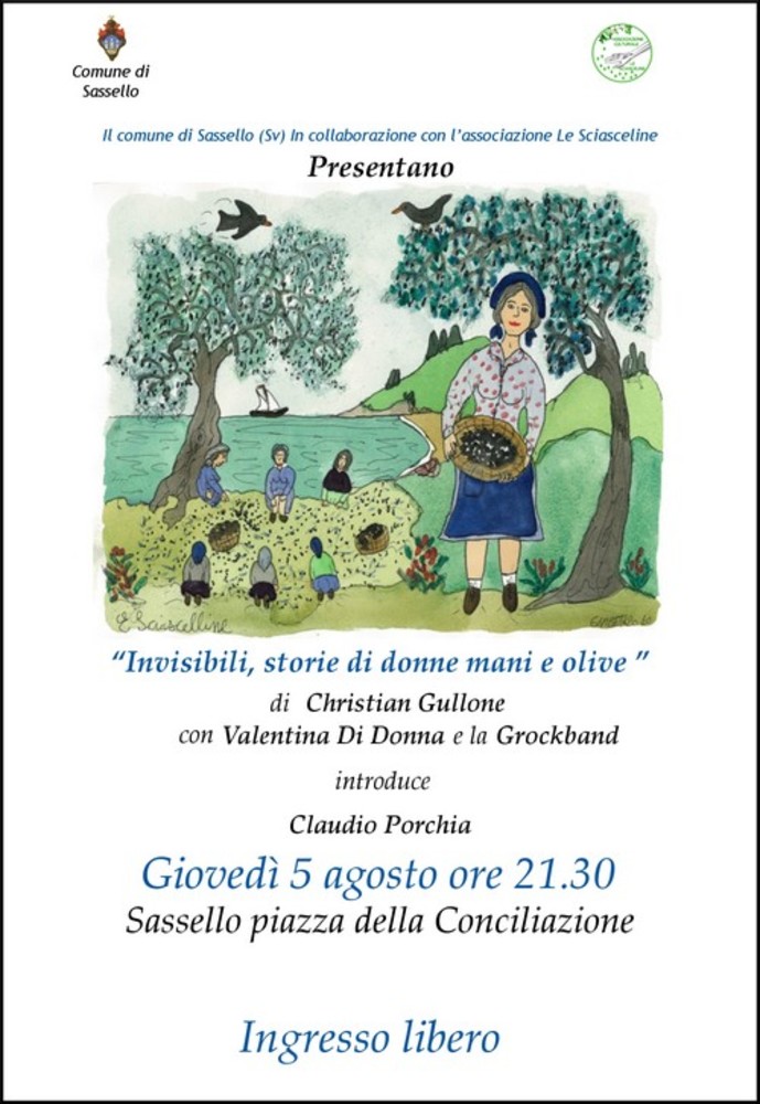 Sassello: "Invisibili", domani lo spettacolo teatro-canzone