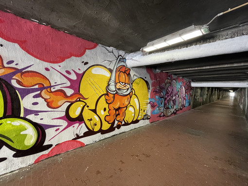 Murales e graffiti per riqualificare il sottopasso di Legino grazie al patto "Savona Street Art"