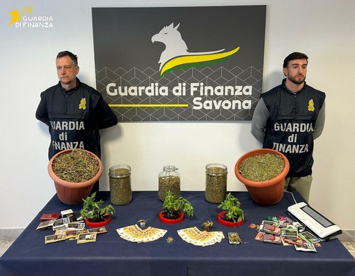 Arrestato pusher 47enne: in casa oltre 3 kg di marijuana e una coltivazione di piantine. Riforniva la piazza di Savona Arrestato pusher 47enne: in casa oltre 3 kg di marijuana e una coltivazione di piantine. Riforniva la piazza di Savona
