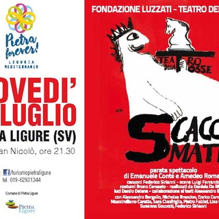 Il Teatro della Tosse porta in scena “Scacco Matto” nel centro storico di Pietra Ligure