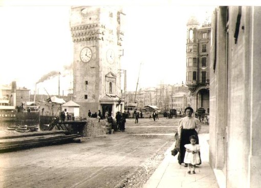 Una vecchia immagine di Savona