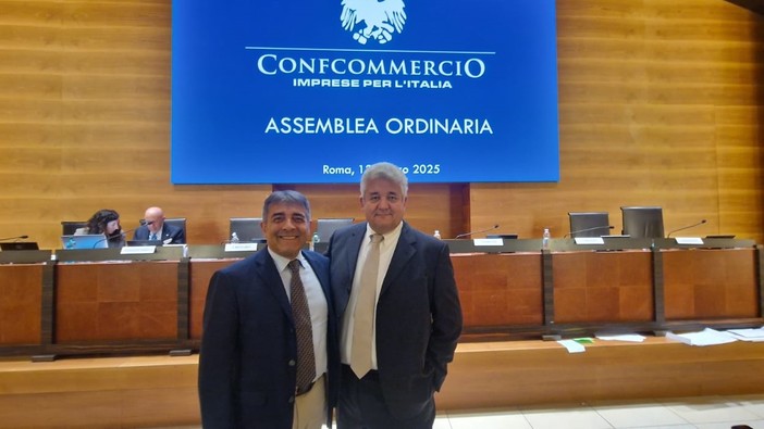 Confcommercio, anche la rappresentanza savonese all'assemblea nazionale: Sangalli riconfermato presidente
