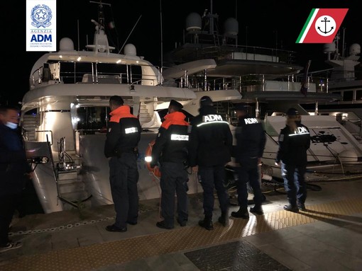 Imperia, Dogane e Capitaneria sequestrano il maxi yacht "New Vogue" riconducibile a soggetti russi