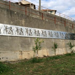 Ad Onzo arriva la scultura ispirata a Fibonacci