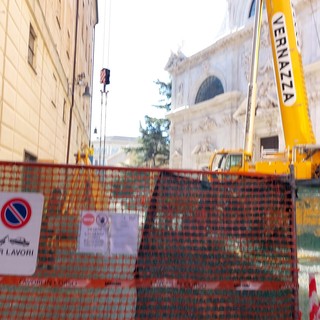 Savona, lavori a Palazzo Della Rovere piazza Duomo interdetta al traffico