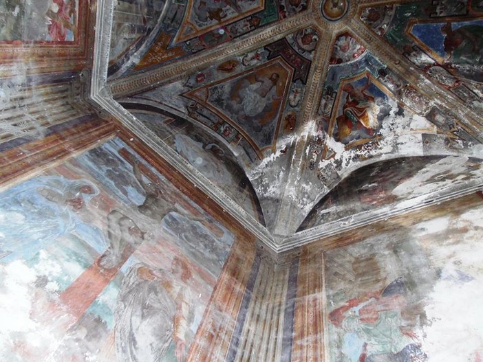 Un contributo della De Mari salverà gli affreschi del Semino del San Giacomo
