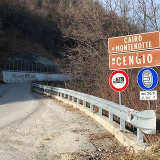 Cairo, divieto di transito sulla strada dei Pastoni per indagini geognostiche