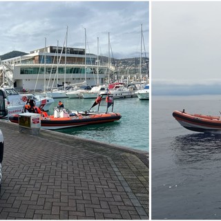 Vento e onde lo travolgono: canoista salvato dalla Guardia Costiera al largo di Pietra Ligure