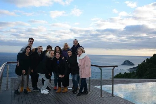 Bergeggi, le nazionali di nuoto sincronizzato di Italia e Francia ricevute dal sindaco Arboscello Bergeggi, le nazionali di nuoto sincronizzato di Italia e Francia ricevute dal sindaco Arboscello