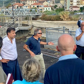 Savona, ponte sul Quiliano, sopralluogo di Russo: "Anas riduca l’impatto delle opere sul rischio idraulico" Savona, ponte sul Quiliano, sopralluogo di Russo: "Anas riduca l’impatto delle opere sul rischio idraulico"