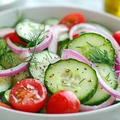 Salade de cocombre Salade de cocombre