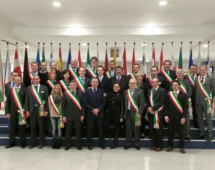 Sindaci savonesi in missione a Bruxelles, Cirio:"Più risorse dall'Europa per la bellissima Liguria"
